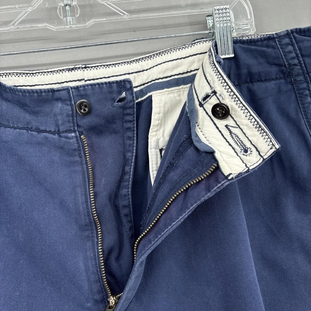 Polo Ralph Lauren Shorts Mens 40 Blue‎ USA Flag Chino Canvas 9